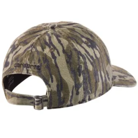Gorra de béisbol de lona con estampado de camuflaje