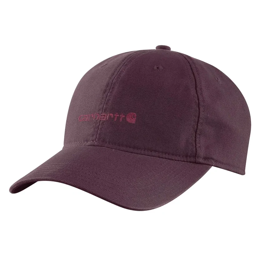 Gorra de béisbol de lona con gráfico bordado
