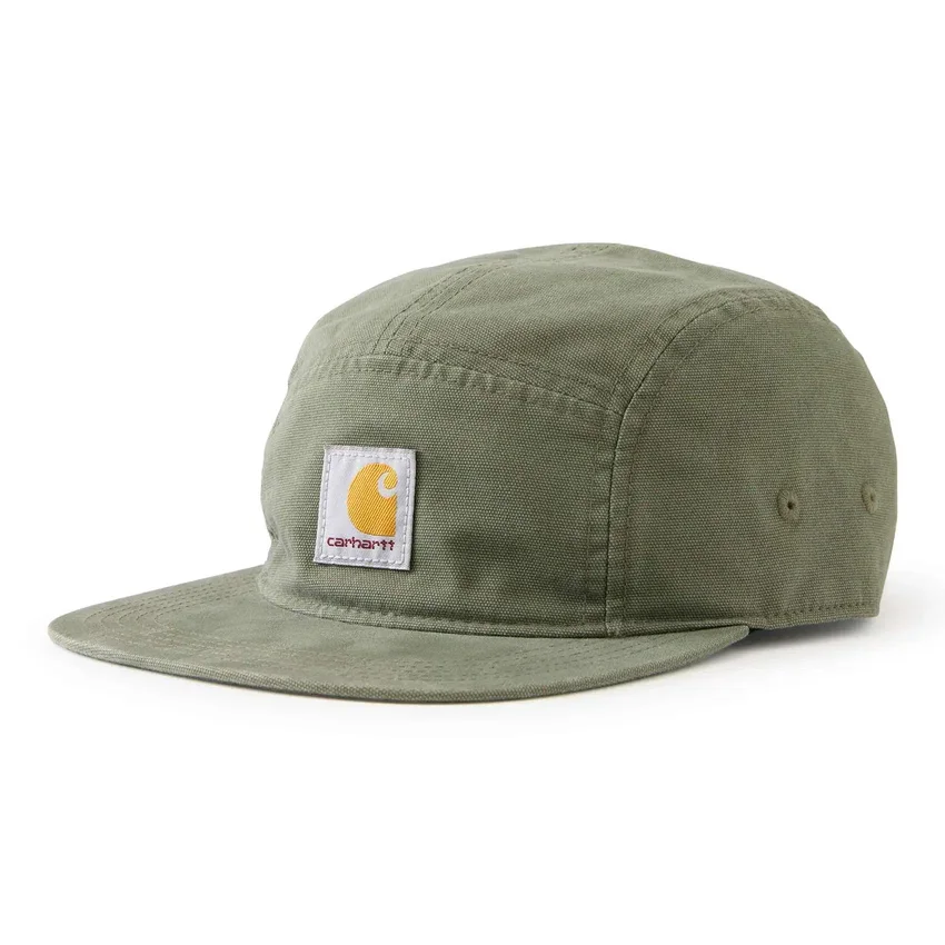Gorra de béisbol de lona de cinco paneles