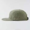 Gorra de béisbol de lona de cinco paneles