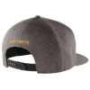 Gorra de béisbol de lona resistente con visera plana
