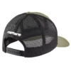 Gorra de camionero con logotipo en parche, de sarga Rugged Flex™ y parte trasera de malla