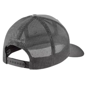 Gorra de camionero con logotipo en parche, de sarga Rugged Flex™ y parte trasera de malla