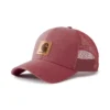 Gorra de camionero con parte trasera de malla de lona lavada