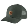 Gorra de camionero con parte trasera de malla de lona lavada