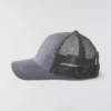 Gorra de camionero con parte trasera de malla de lona lavada