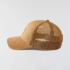 Gorra de camionero con parte trasera de malla de lona lavada