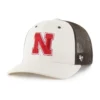 Gorra de camionero sin teñir «'47» de los Nebraska Cornhuskers