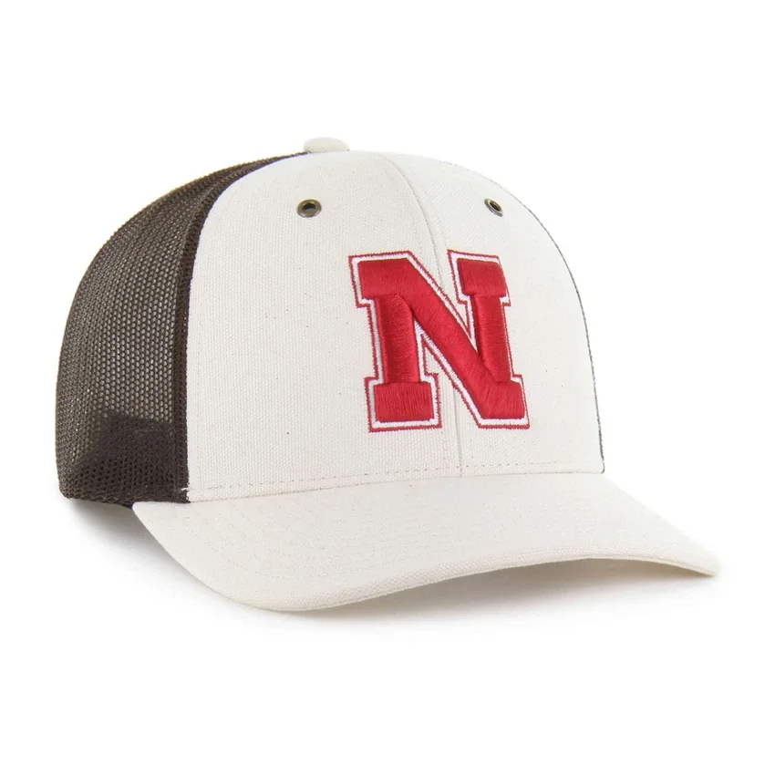 Gorra de camionero sin teñir «'47» de los Nebraska Cornhuskers