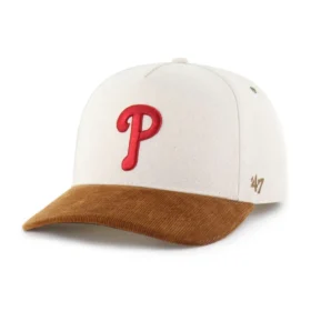Gorra «Hitch» sin teñir de los Filis de Filadelfia de 1947