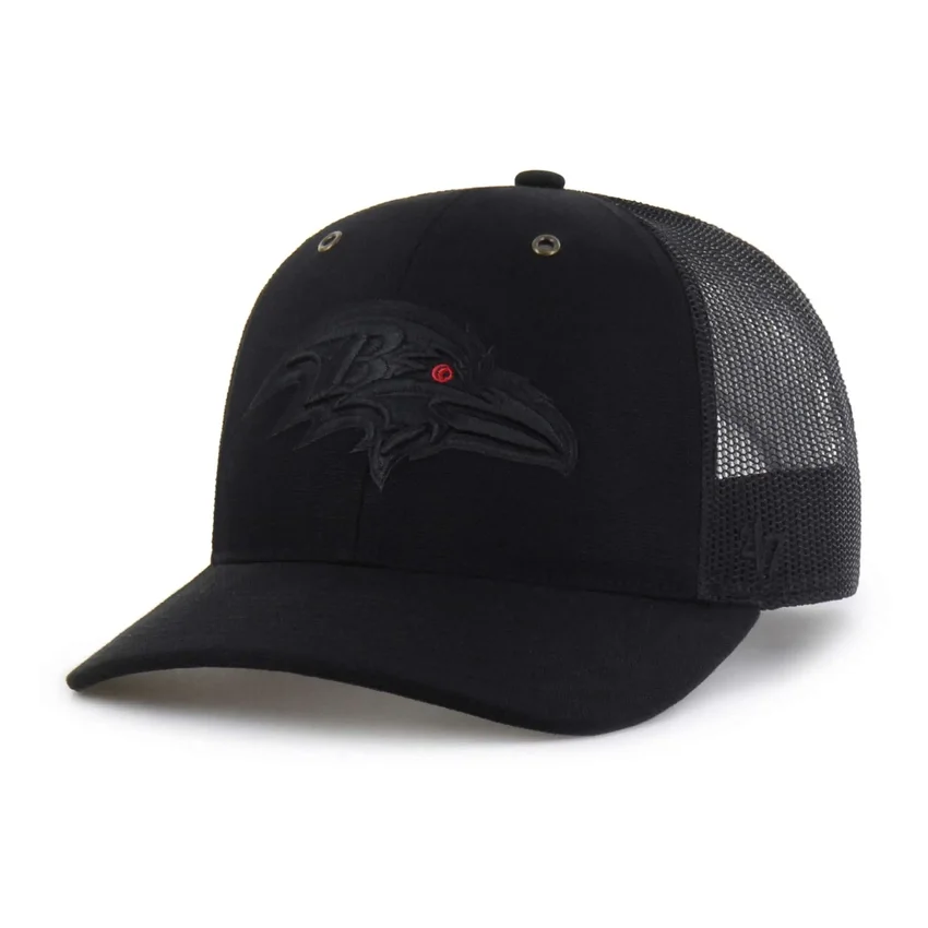 Gorra Trucker '47 de los Baltimore Ravens, corte holgado