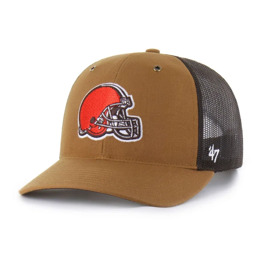 Gorra Trucker '47 de los Cleveland Browns, corte holgado