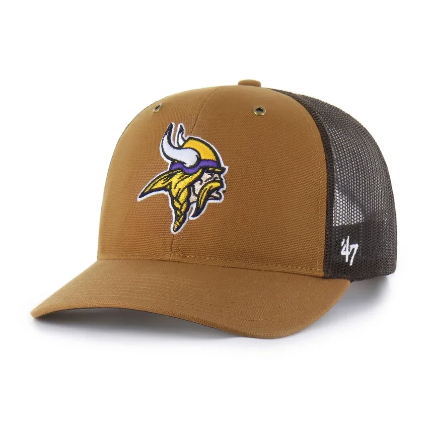 Gorra Trucker '47 de los Minnesota Vikings, corte holgado