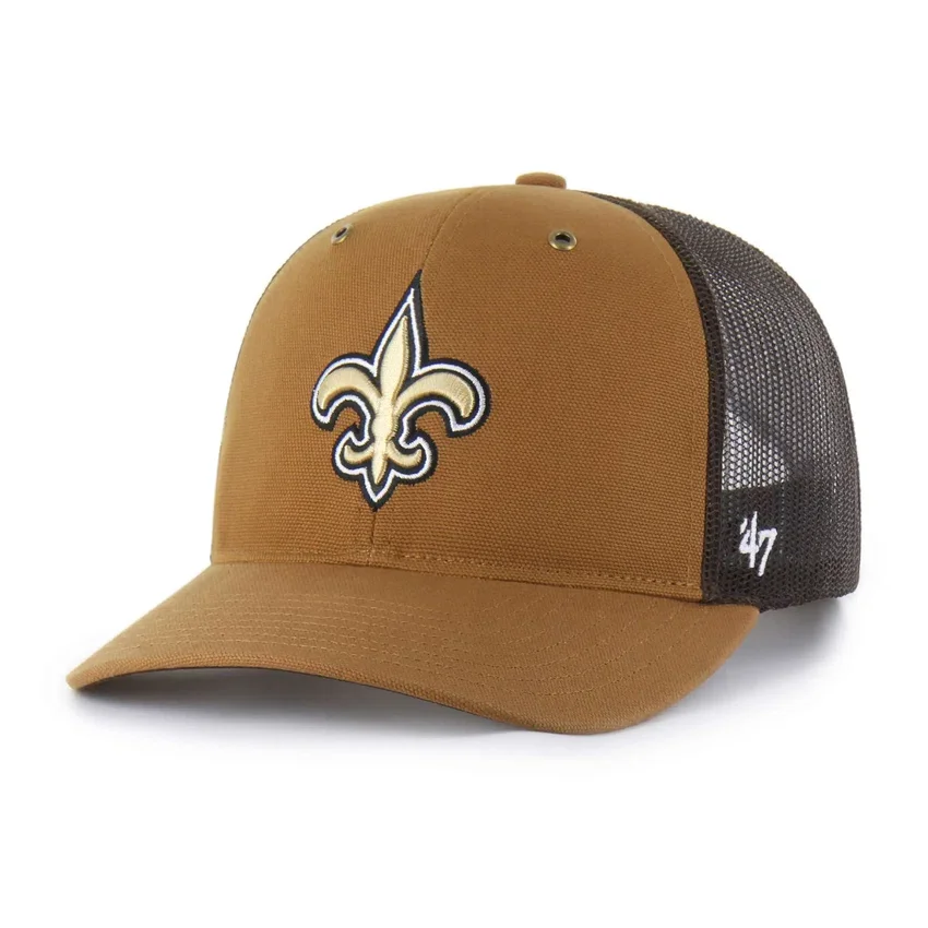 Gorra Trucker '47 de los New Orleans Saints, corte holgado