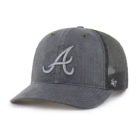 Gorra Trucker '47 teñida de los Atlanta Braves, corte holgado