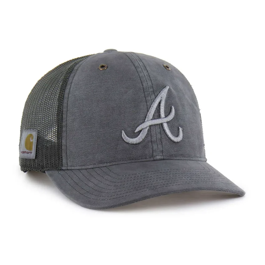 Gorra Trucker '47 teñida de los Atlanta Braves, corte holgado