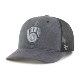 Gorra Trucker '47 teñida de los Milwaukee Brewers, corte holgado