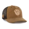Gorra Trucker '47 teñida de los Milwaukee Brewers, corte holgado