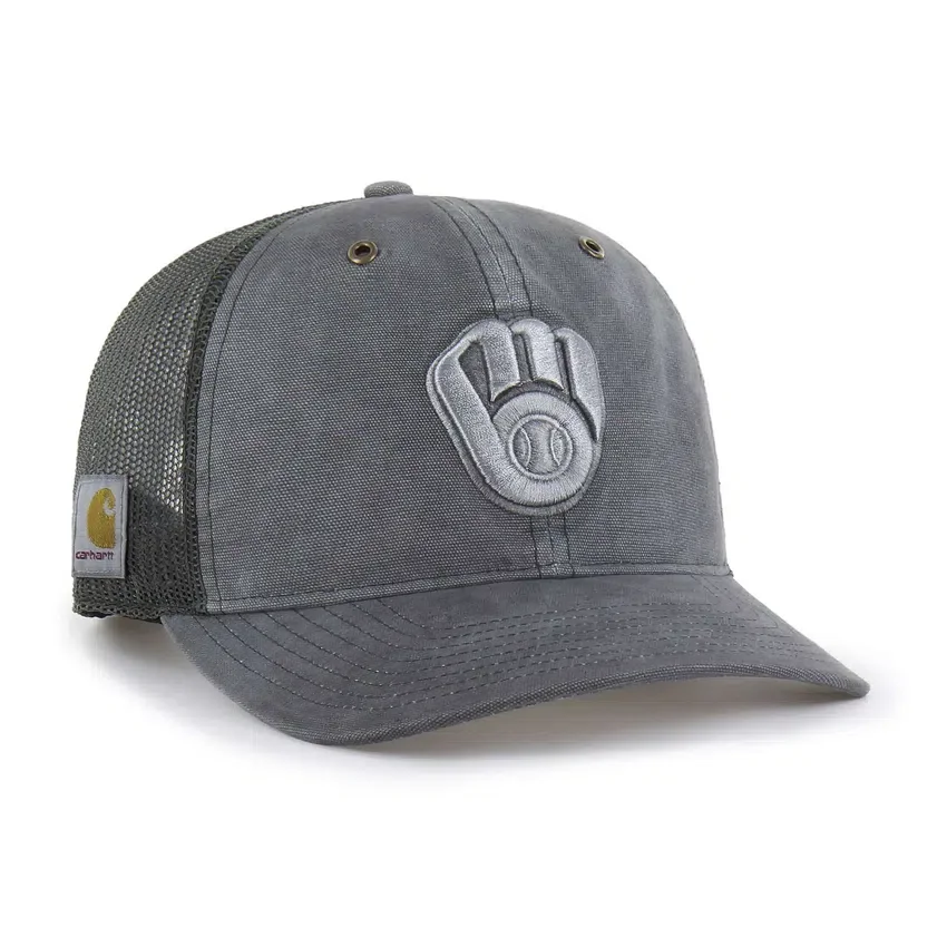 Gorra Trucker '47 teñida de los Milwaukee Brewers, corte holgado