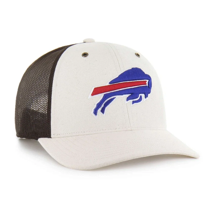 Gorra Trucker sin teñir de los Buffalo Bills '47, corte holgado