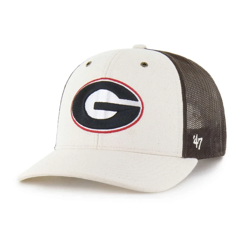 Gorra «Trucker» sin teñir de los Bulldogs de Georgia, modelo '47
