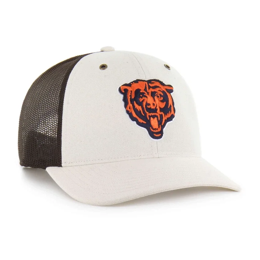Gorra Trucker sin teñir de los Chicago Bears '47, corte holgado
