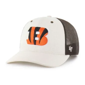 Gorra Trucker sin teñir de los Cincinnati Bengals '47, corte holgado