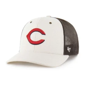 Gorra «Trucker» sin teñir de los Cincinnati Reds de 1947