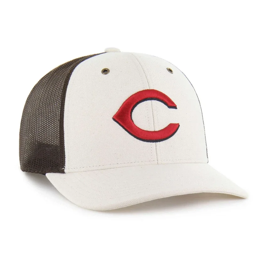 Gorra «Trucker» sin teñir de los Cincinnati Reds de 1947