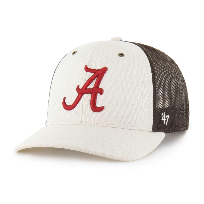 Gorra «trucker» sin teñir de los Crimson Tide de Alabama del 47