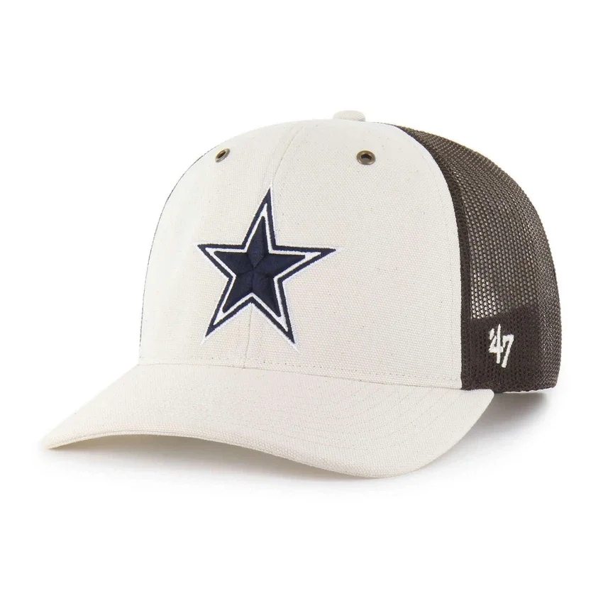 Gorra Trucker sin teñir de los Dallas Cowboys '47, corte holgado