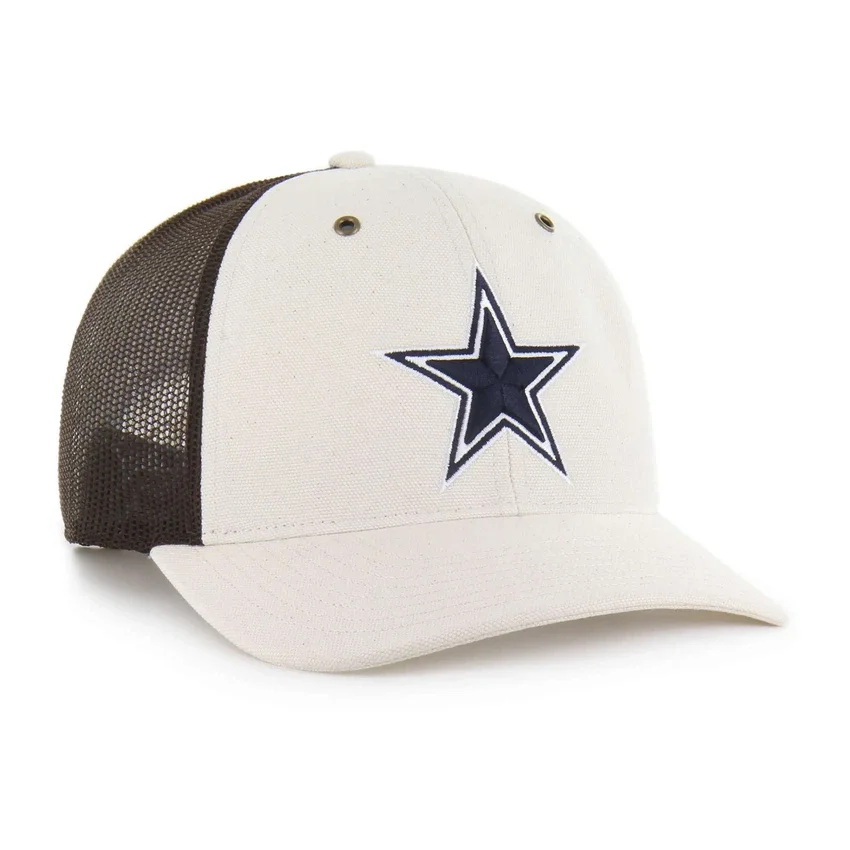 Gorra Trucker sin teñir de los Dallas Cowboys '47, corte holgado
