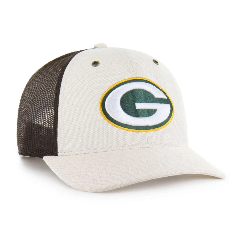 Gorra «Trucker» sin teñir de los Green Bay Packers '47, corte holgado