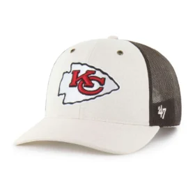 Gorra Trucker sin teñir de los Kansas City Chiefs '47, corte holgado