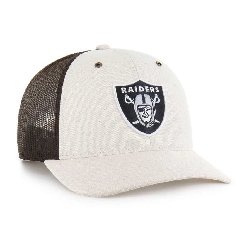 Gorra Trucker sin teñir de los Las Vegas Raiders '47, corte holgado