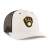 Gorra «Trucker» sin teñir de los Milwaukee Brewers de 1947