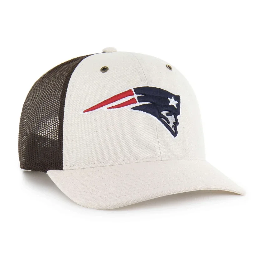 Gorra «Trucker» sin teñir de los New England Patriots '47, corte holgado