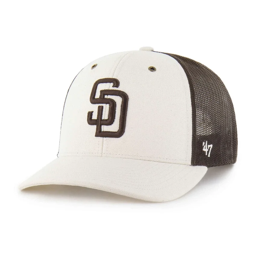 Gorra Trucker sin teñir de los Padres de San Diego '47