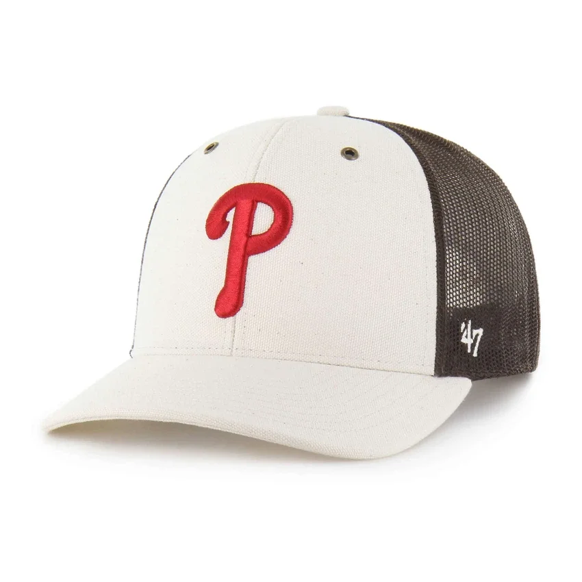 Gorra «Trucker» sin teñir de los Philadelphia Phillies '47