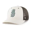 Gorra Trucker sin teñir de los Seattle Mariners '47