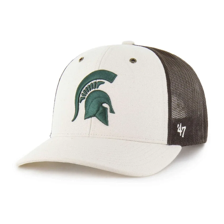 Gorra trucker sin teñir de los Spartans de Michigan State '47