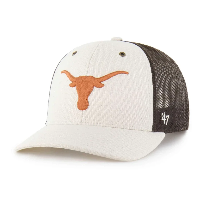 Gorra trucker sin teñir de los Texas Longhorns '47