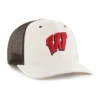 Gorra «Trucker» sin teñir de los Wisconsin Badgers '47