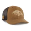 Gorra «Trucker» teñida de los Baltimore Ravens '47, corte holgado
