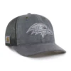 Gorra «Trucker» teñida de los Baltimore Ravens '47, corte holgado