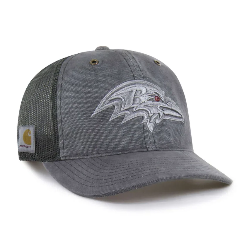 Gorra «Trucker» teñida de los Baltimore Ravens '47, corte holgado