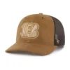 Gorra «Trucker» teñida de los Cincinnati Bengals, corte holgado, modelo '47