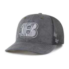 Gorra «Trucker» teñida de los Cincinnati Bengals, corte holgado, modelo '47