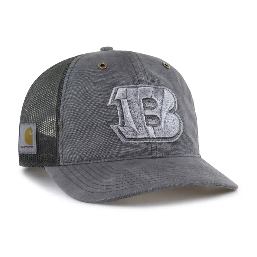 Gorra «Trucker» teñida de los Cincinnati Bengals, corte holgado, modelo '47