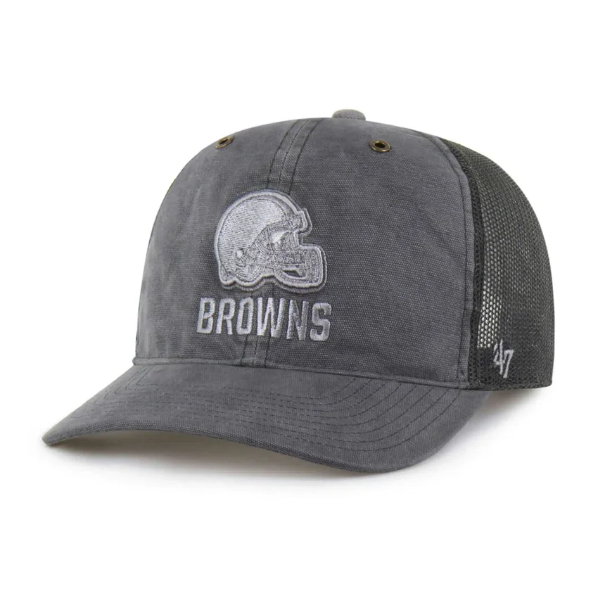 Gorra «Trucker» teñida de los Cleveland Browns '47, corte holgado